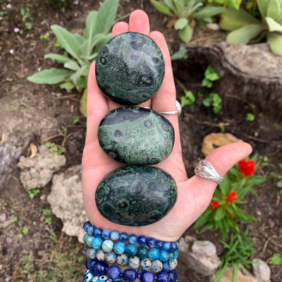 Kambaba Jasper Palm Stone-PS10-2