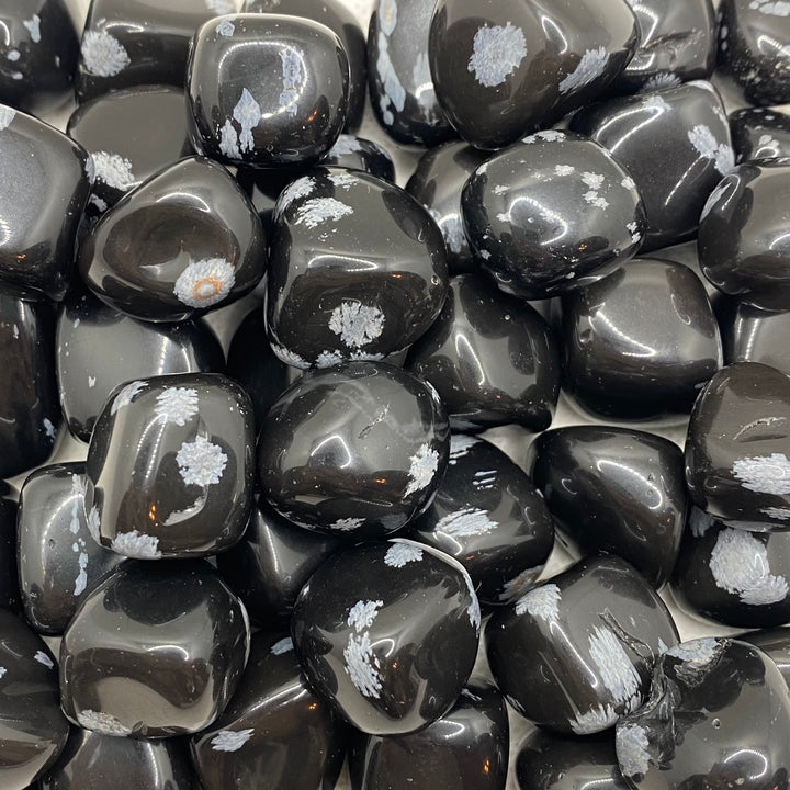 Obsidian (Snowflake) Polished O206