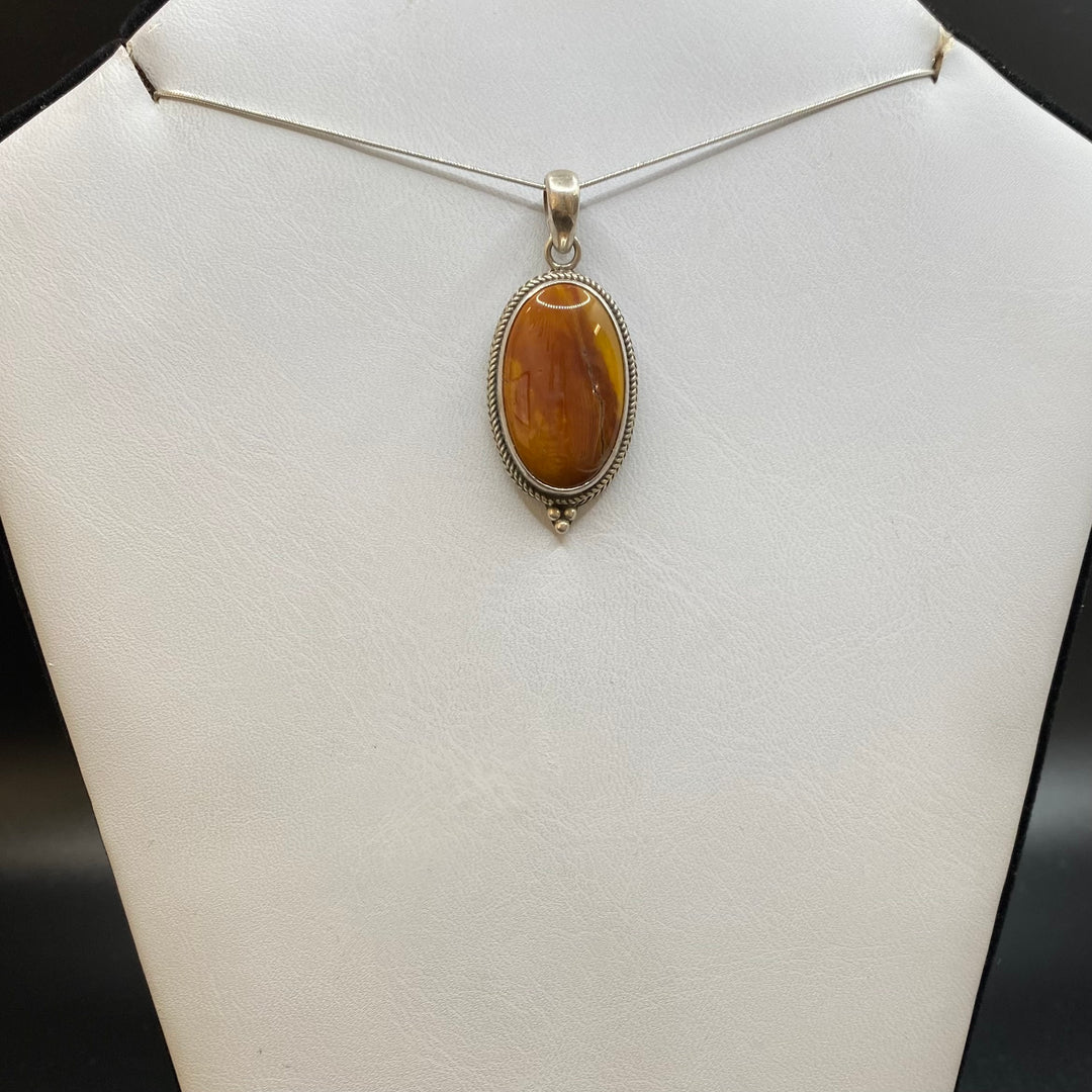 Mookaite Jasper SS Pendant-TM230