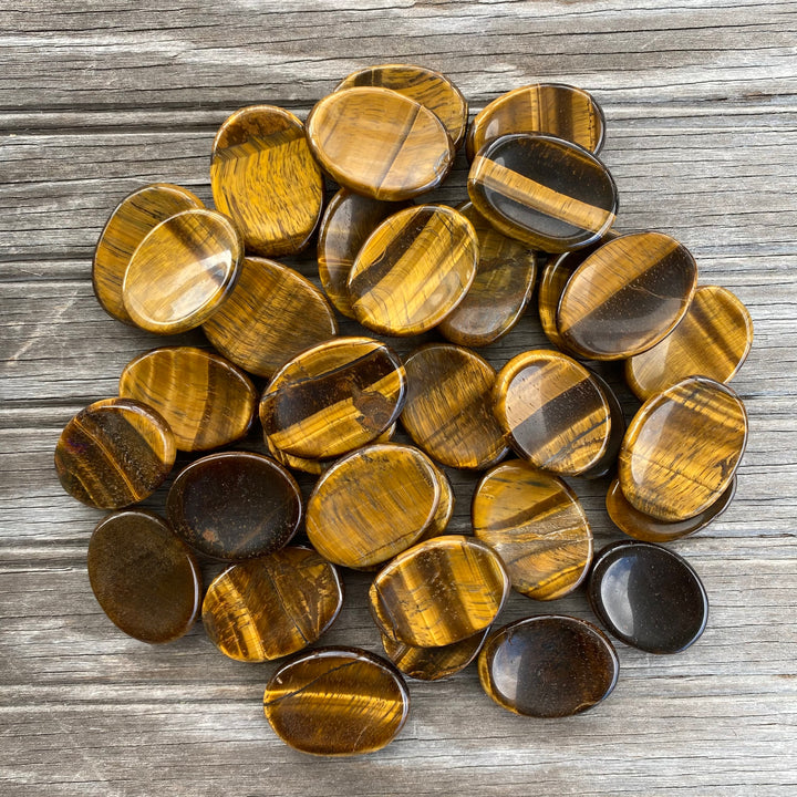 Tiger Eye Worry Stone