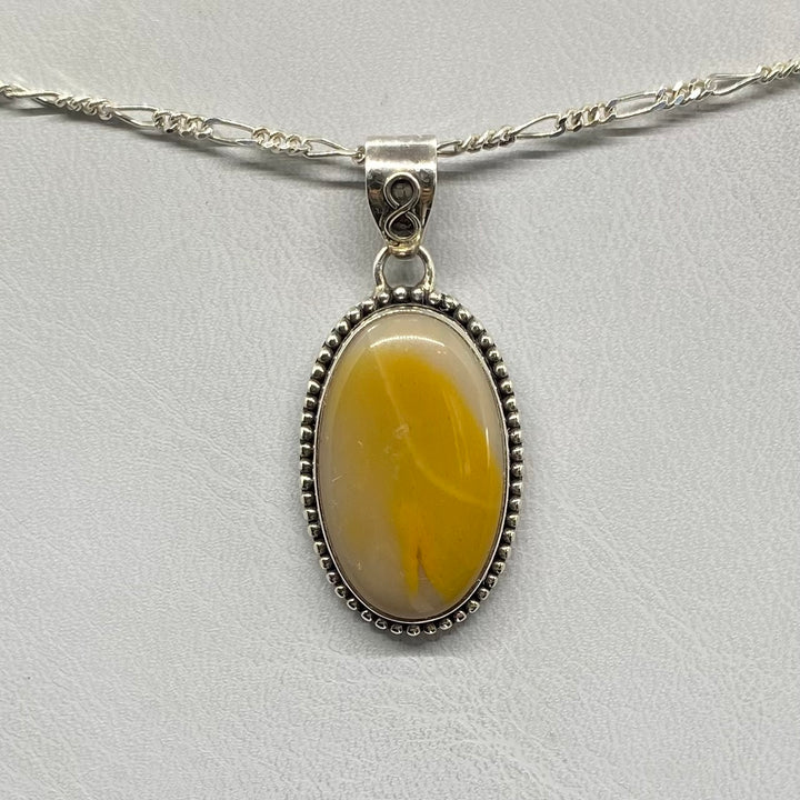 Mookaite Jasper SS Pendant-TM1627