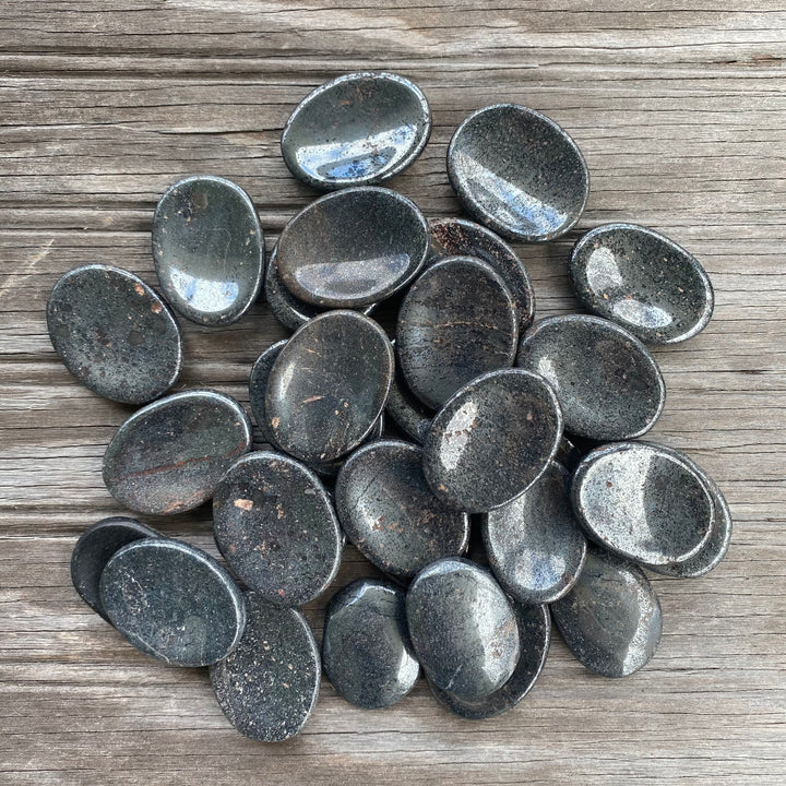 Hematite Worry Stone