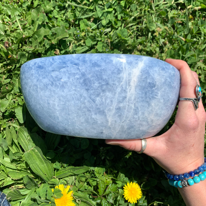 Blue Calcite Bowl