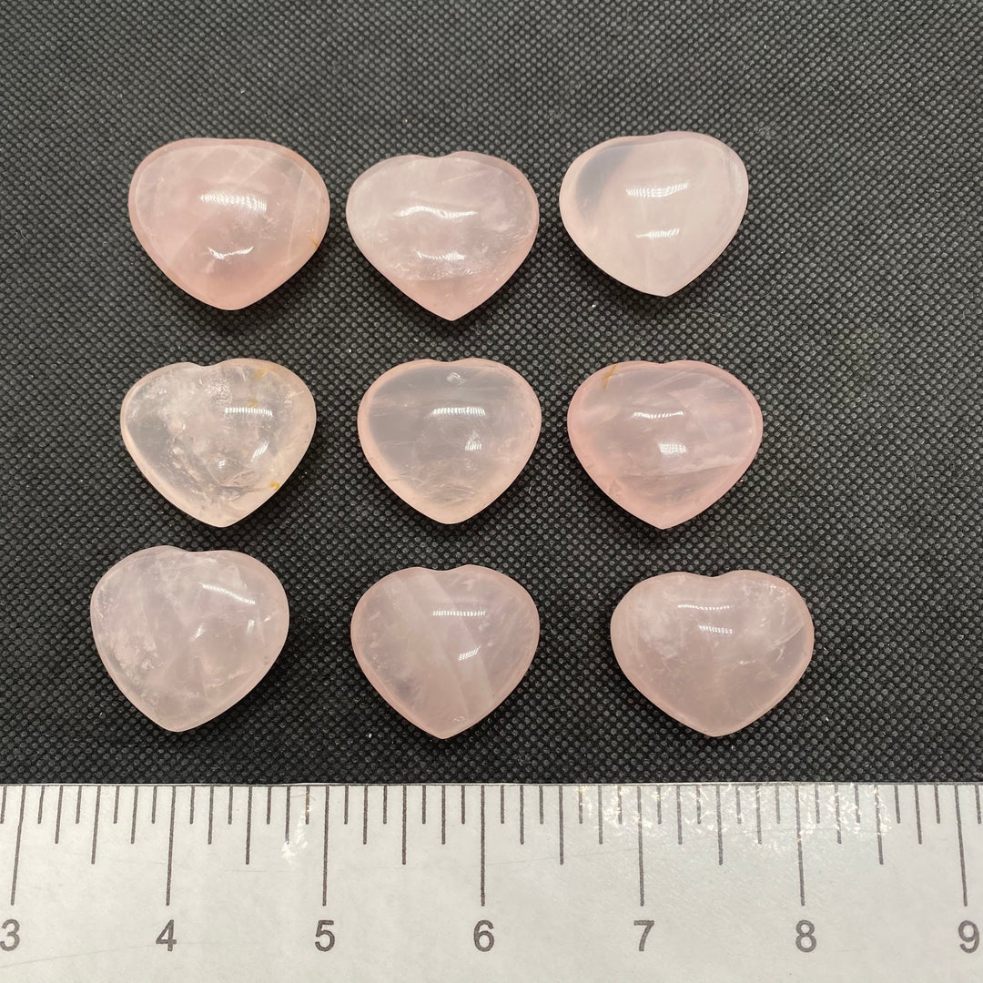 Rose Quartz Heart HT30-2