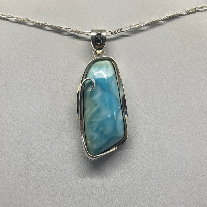 Larimar SS Pendant-TM1592