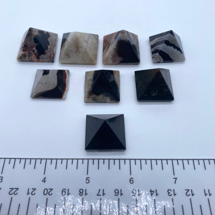 Black Sardonyx Pyramid