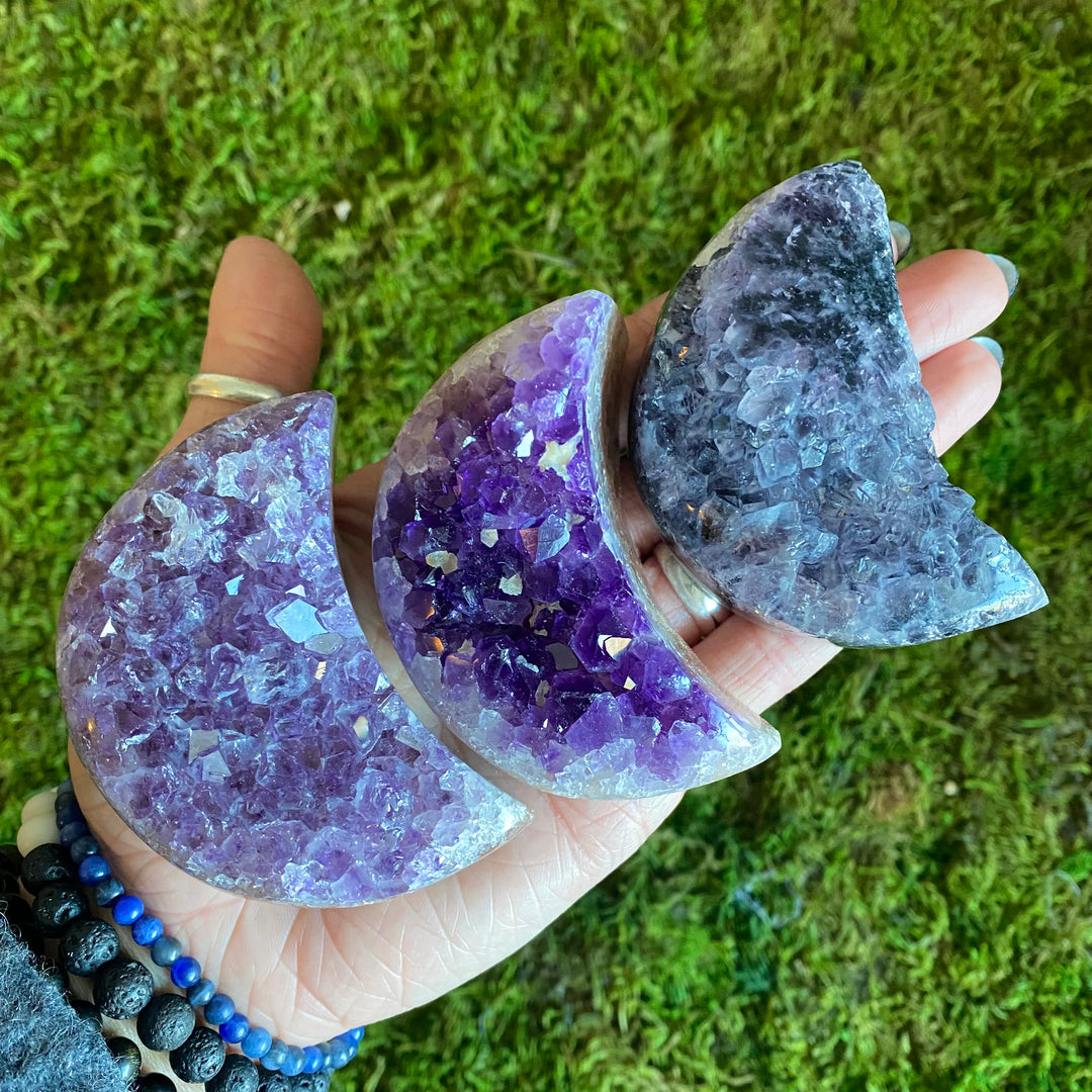 Amethyst Moon Clusters MS1-5