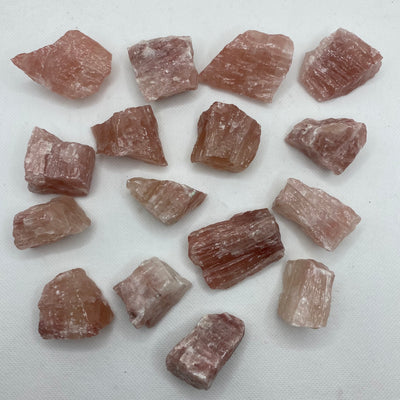 Calcite (Red) Rough  C236