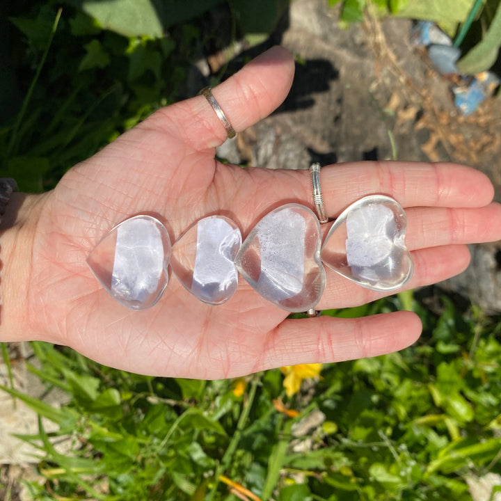 Clear Quartz Heart HT23-1