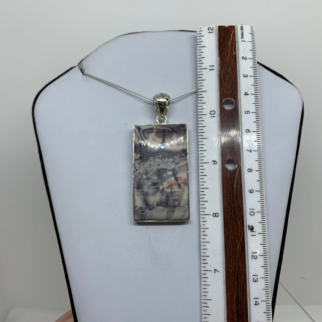 Porcelain Jasper Pendant  CC271 P13