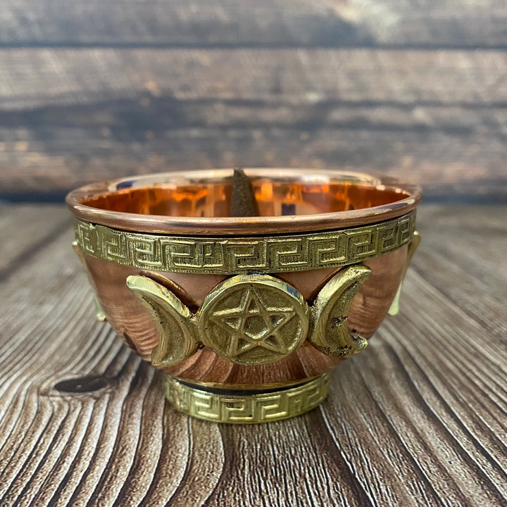 Copper Bowl Incense & Charcoal Burner