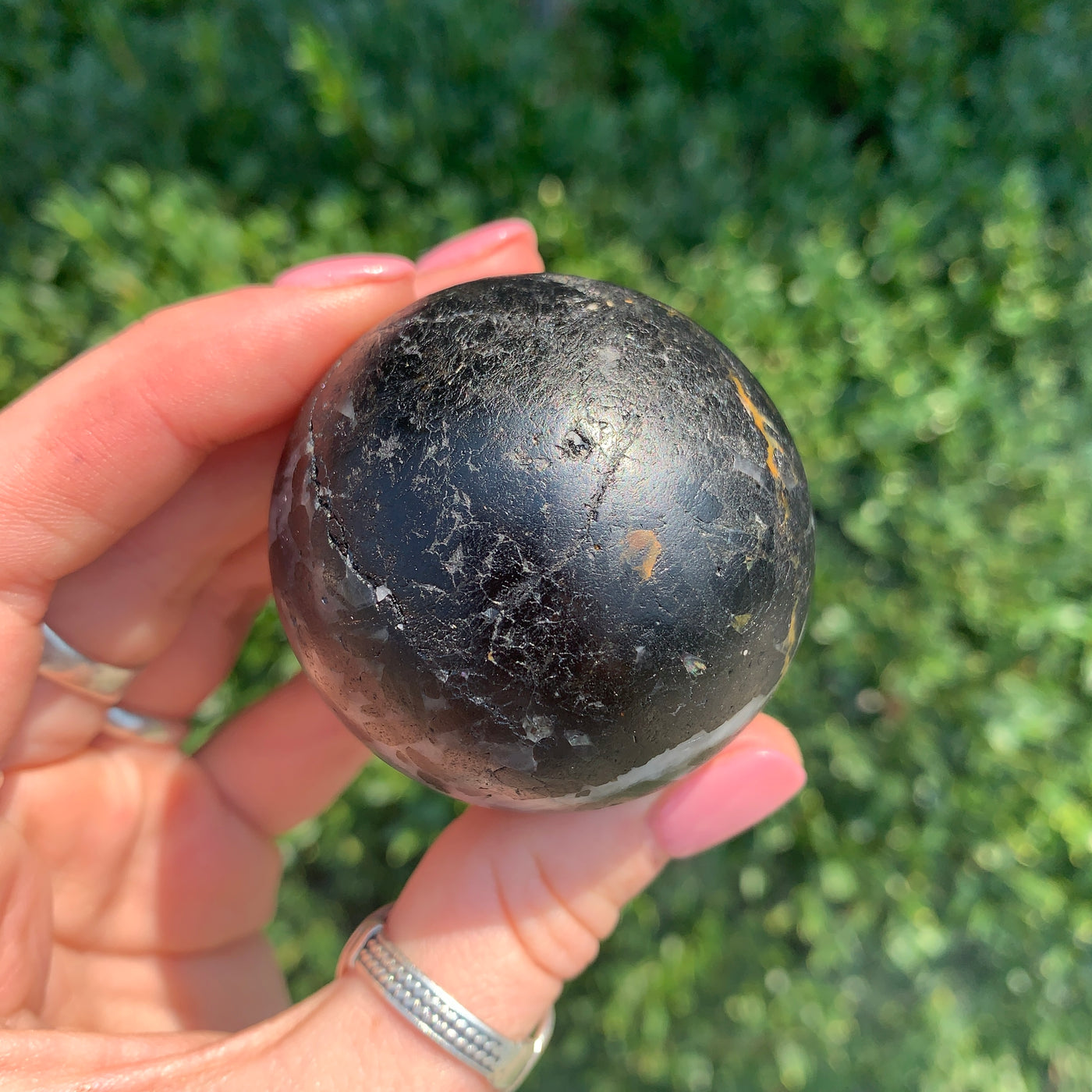 Black Tourmaline Sphere SP9-1