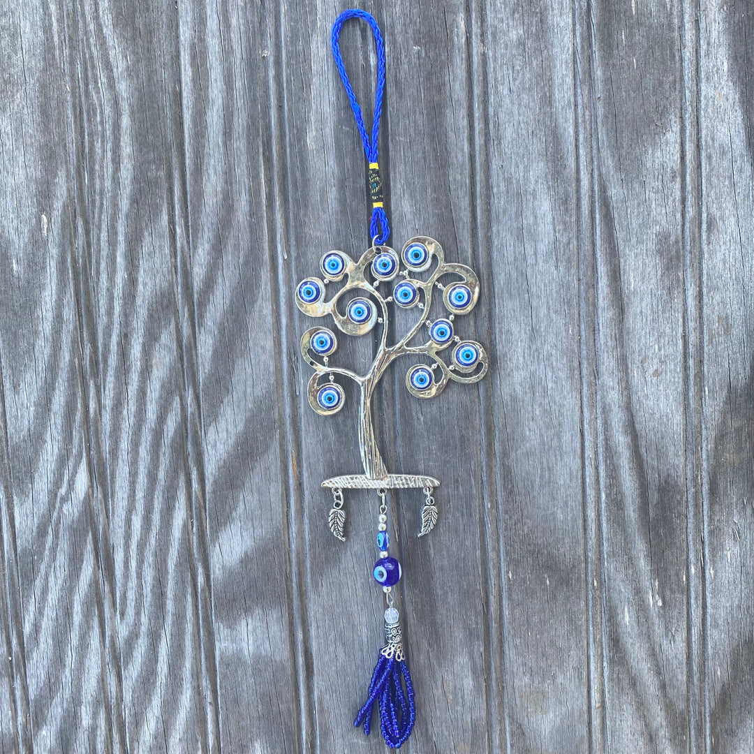 Tree Evil Eye wall hanging