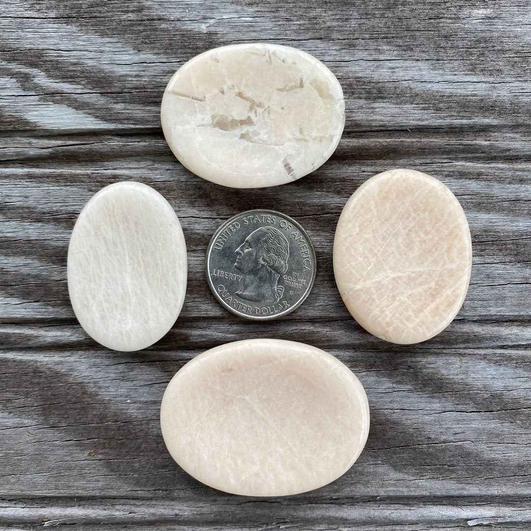 Moonstone Worry Stone