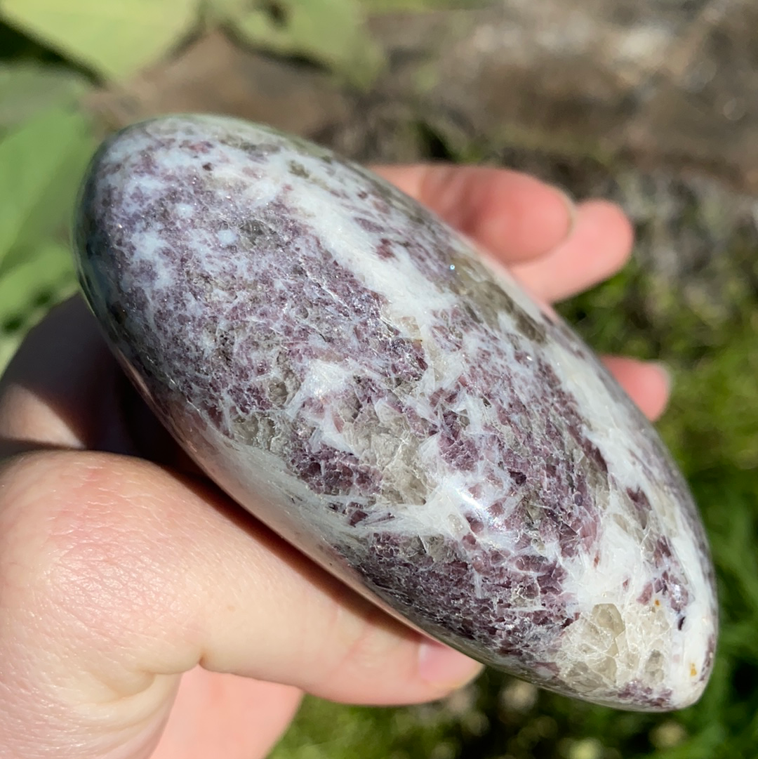 Lepidolite Heart-HT9-3