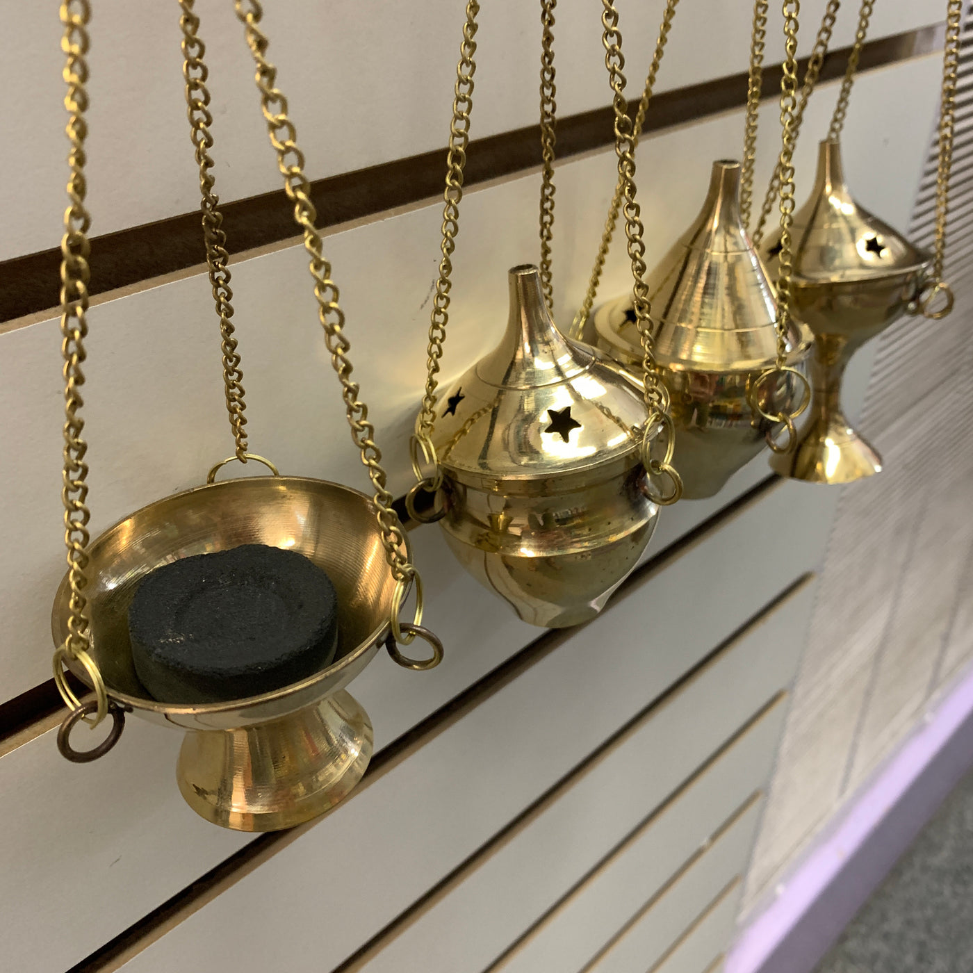 Brass Hanging Censer Assorted