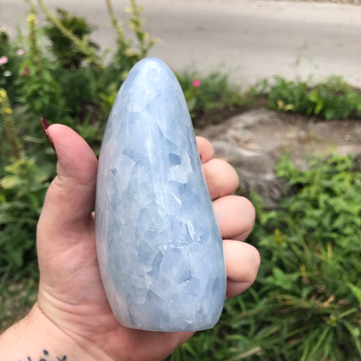 Blue Calcite Free Form CCEC404