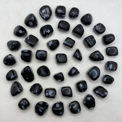 Obsidian (Snowflake) Polished O206
