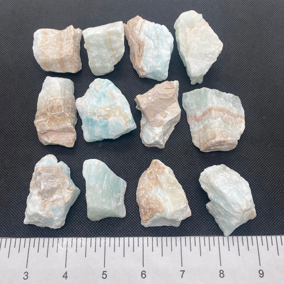 Calcite Caribbean Blue Rough C279