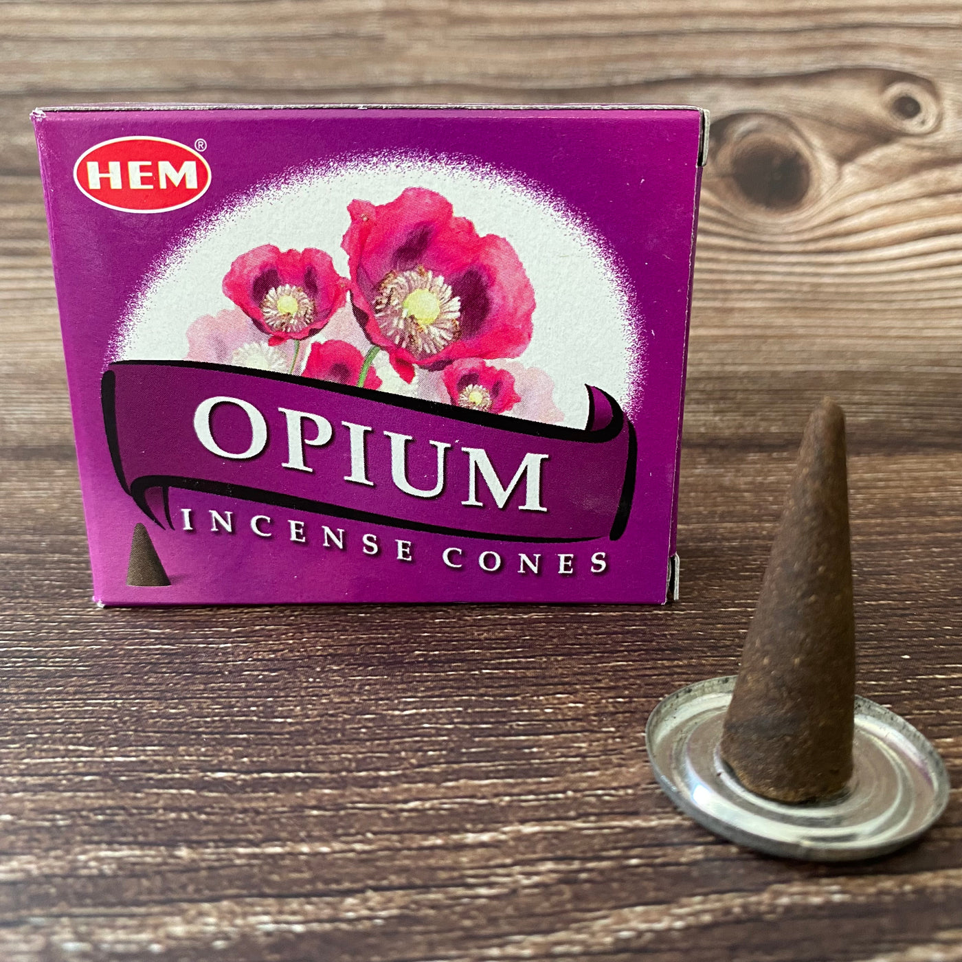 HEM - Opium Cone Incense (10 pack)