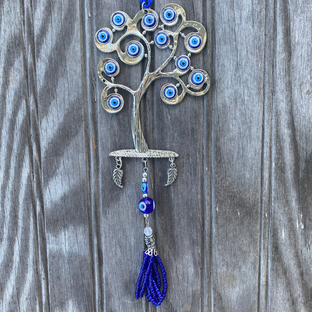 Tree Evil Eye wall hanging