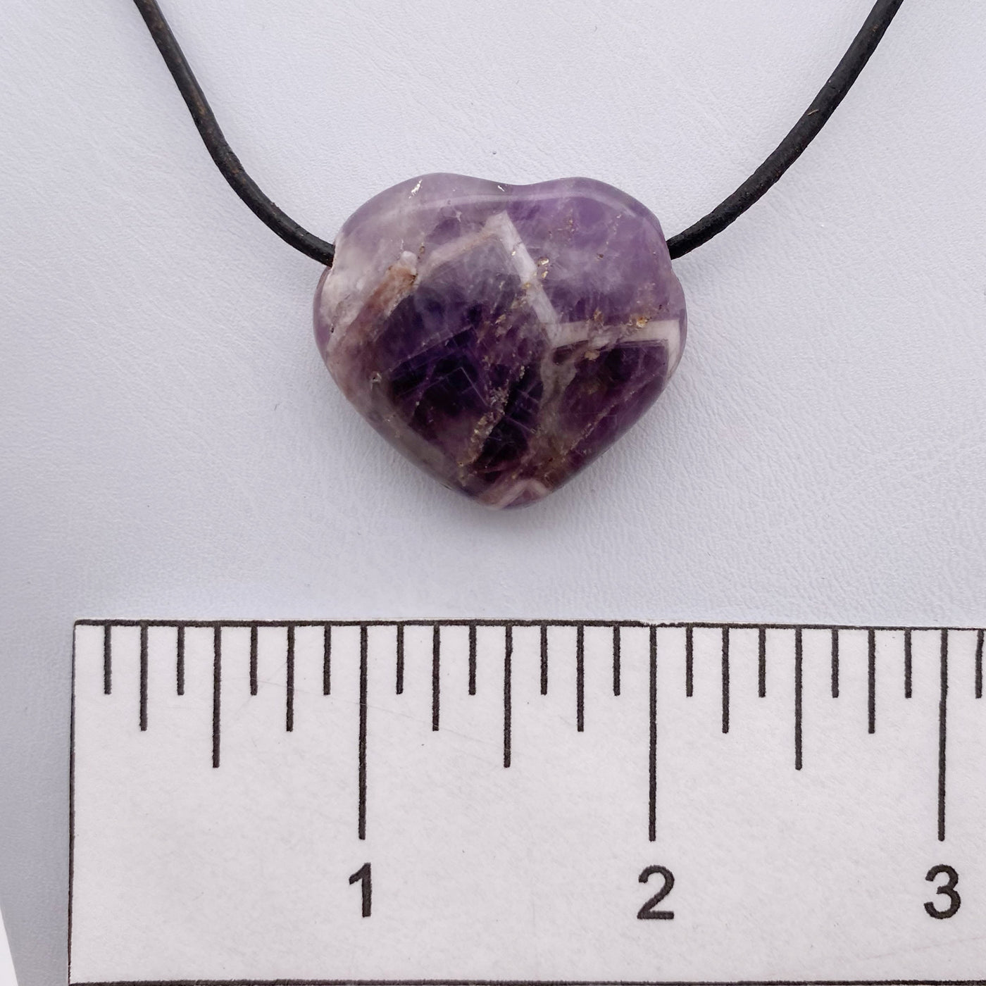Amethyst Heart Necklace
