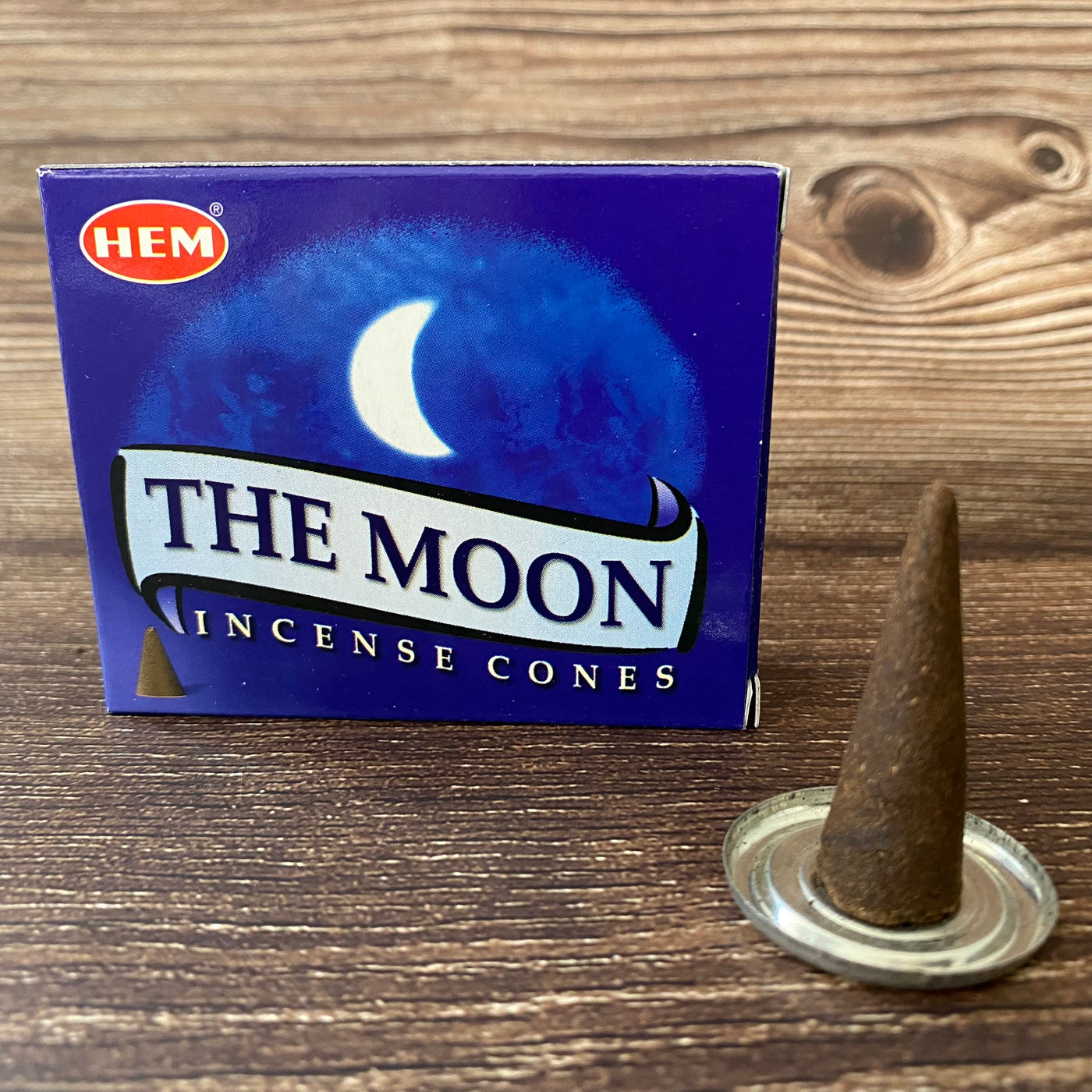 HEM - The Moon Cone Incense (10 pack)