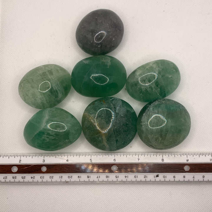 Fluorite Palm Stone PS56-1