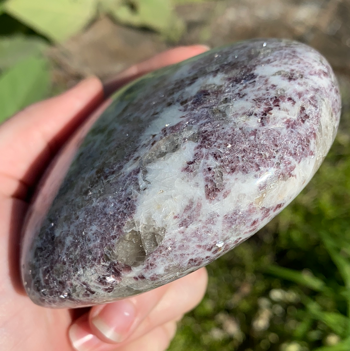 Lepidolite Heart-HT9-3