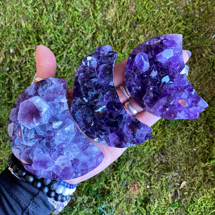 Amethyst Moon Clusters MS1-9