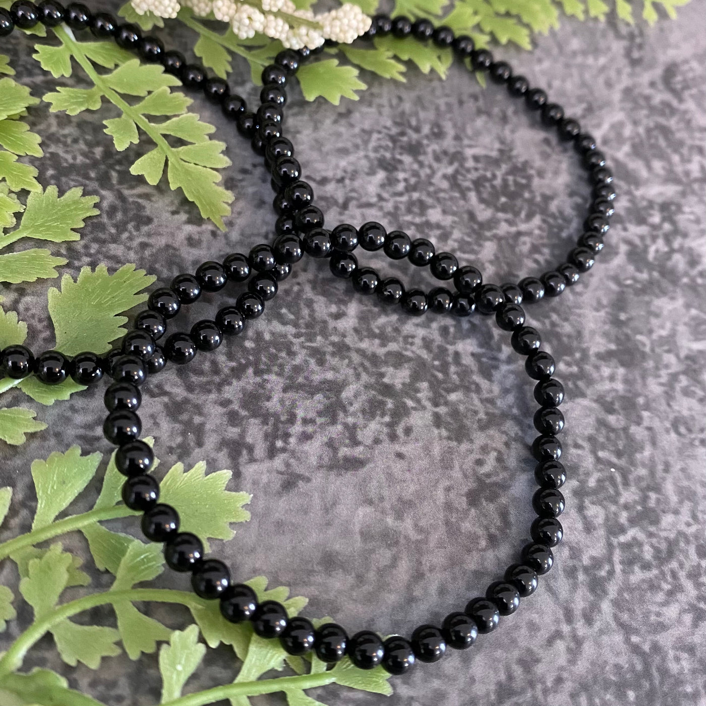 Black Onyx (4mm) Bracelet