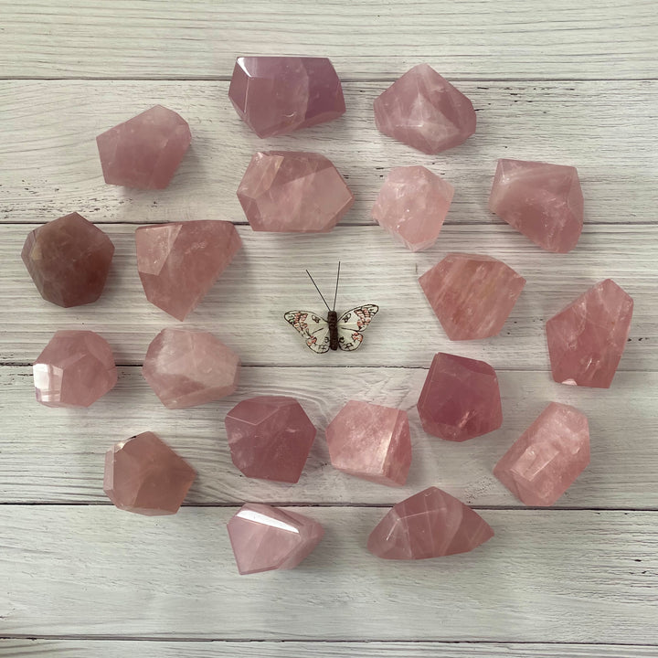 Rose Quartz Polygon-PLG1-2