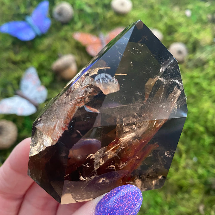 Smoky Quartz Point Polished PT39-6