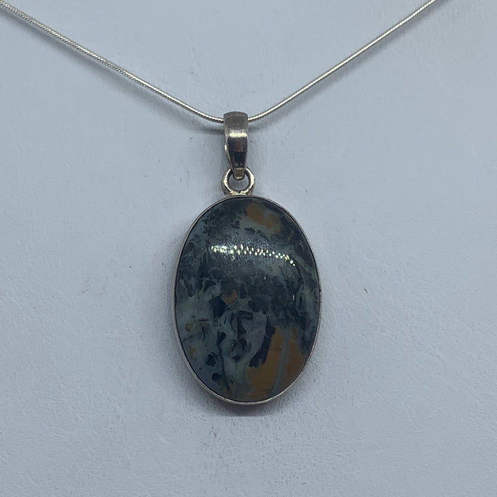 Jasper Pendant SS P5