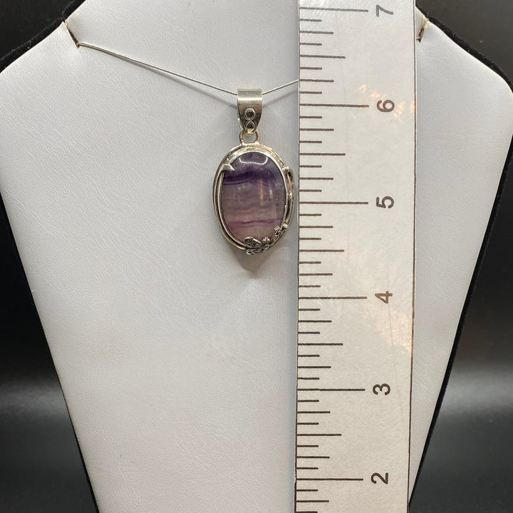 Fluorite SS Pendant-TM225