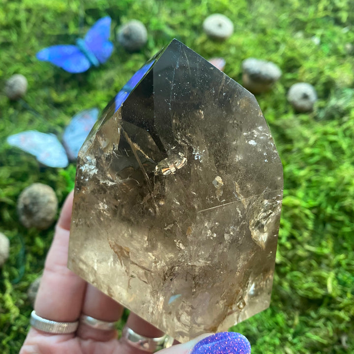 Smoky Quartz Point Polished PT39-22