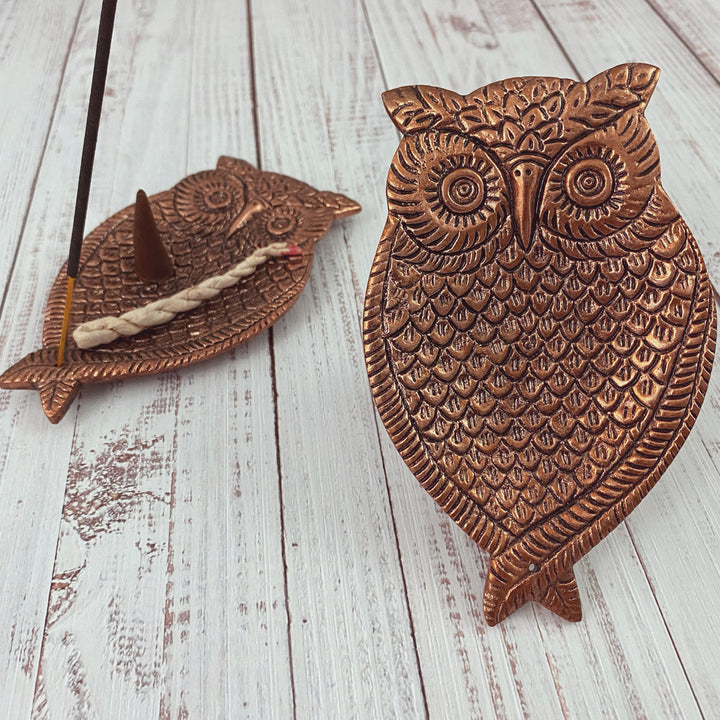 Copper Aluminum Owl Ash catcher