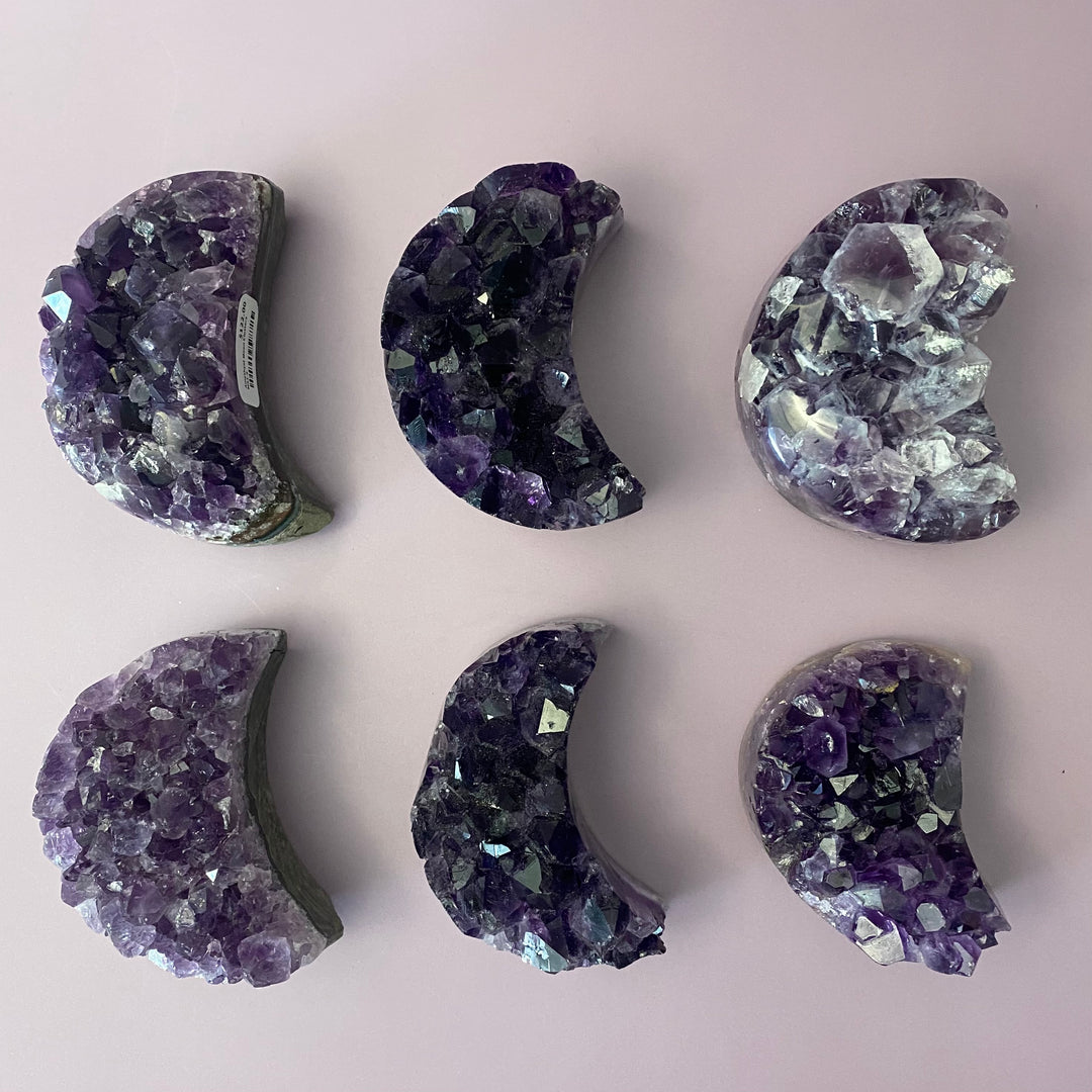 Amethyst Moon Clusters MS1-9