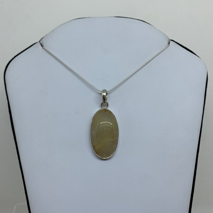 Rutilated Quartz Pendant  CC215 P7