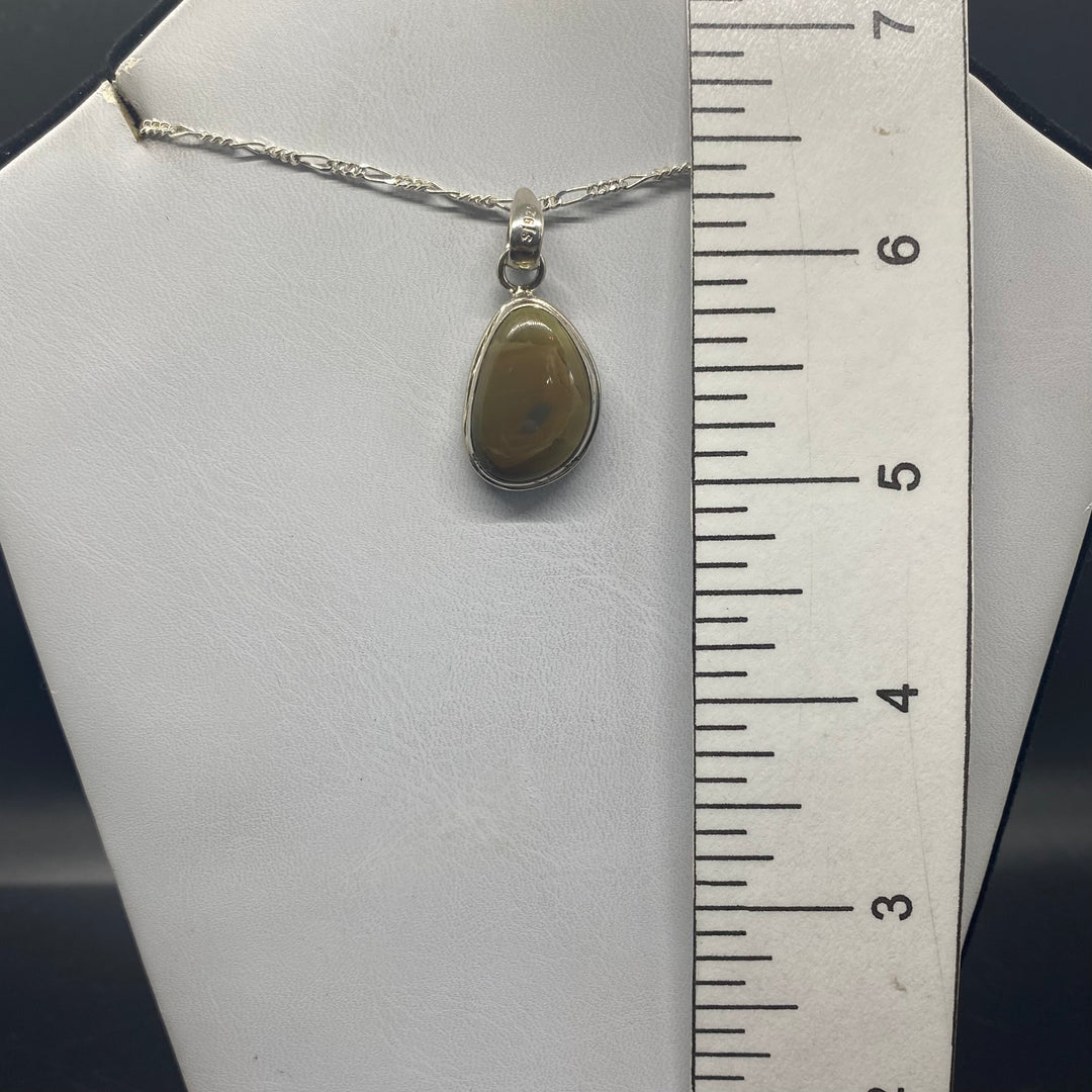 Imperial Jasper SS Pendant-TM1587