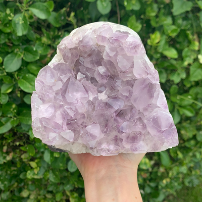 Amethyst Druze Polished Stand up-AME2-19