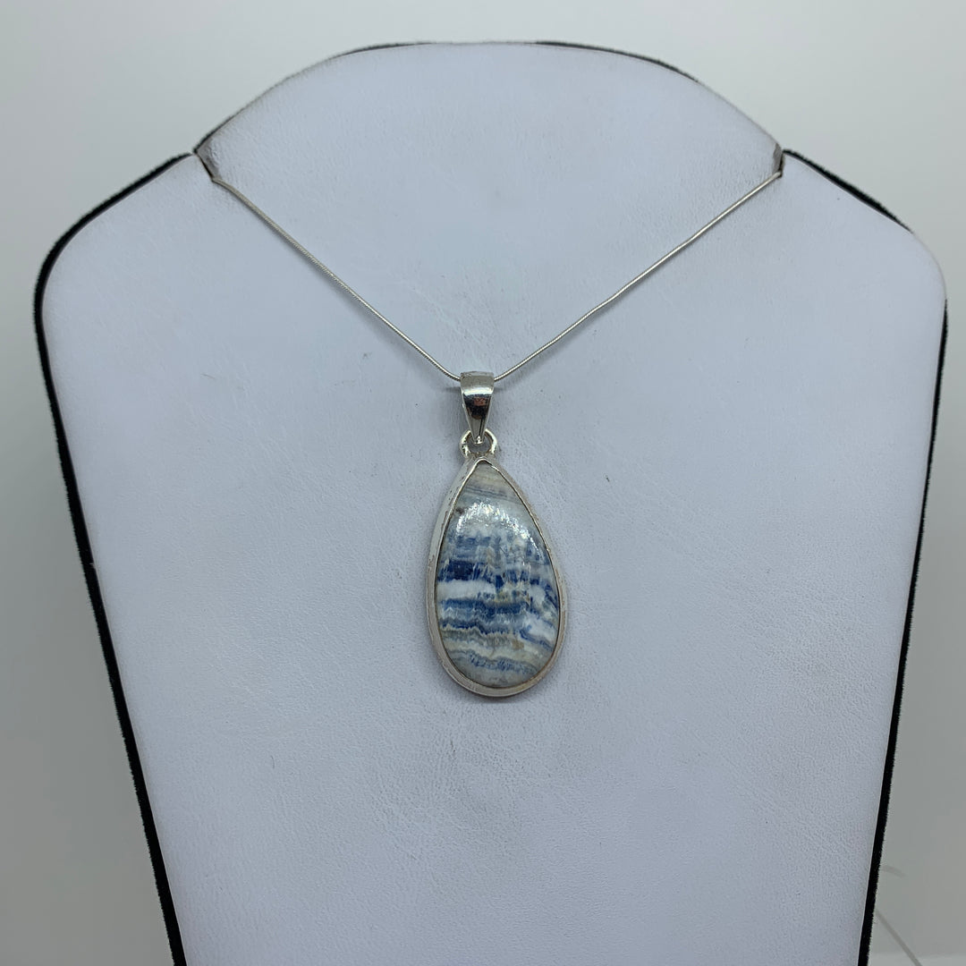 Blue Scheelite Pendant-MN77 P14