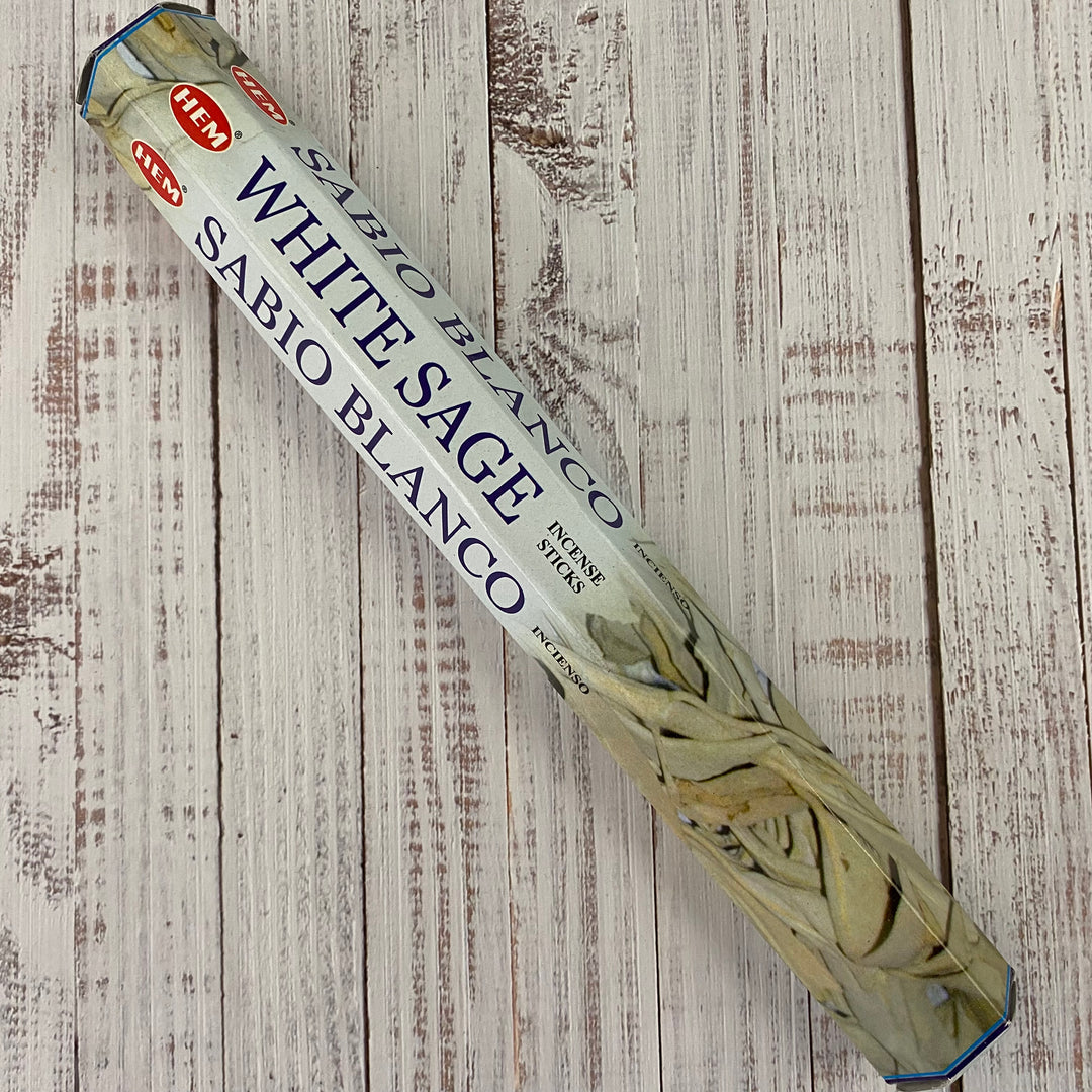 Hem White Sage Incense (20gr Hex Pack)