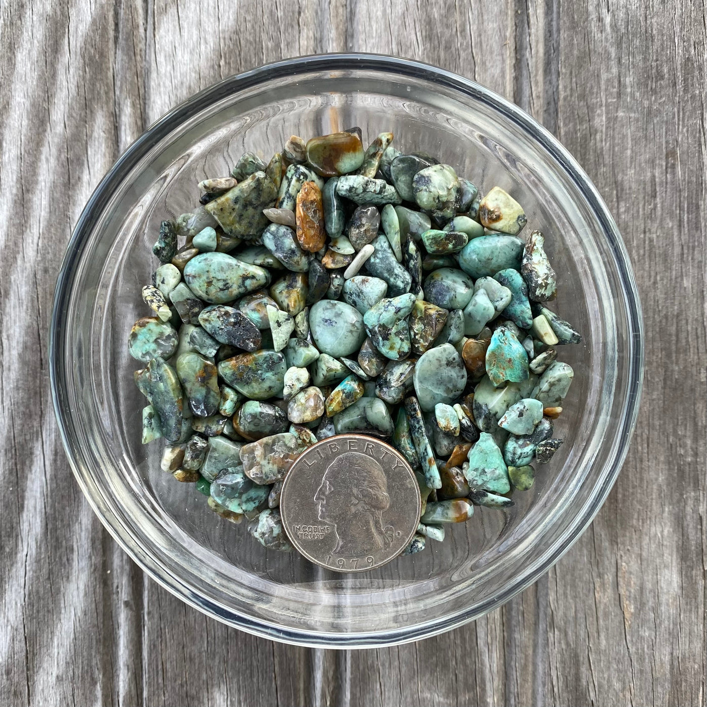 African Turquoise Chips (4oz)