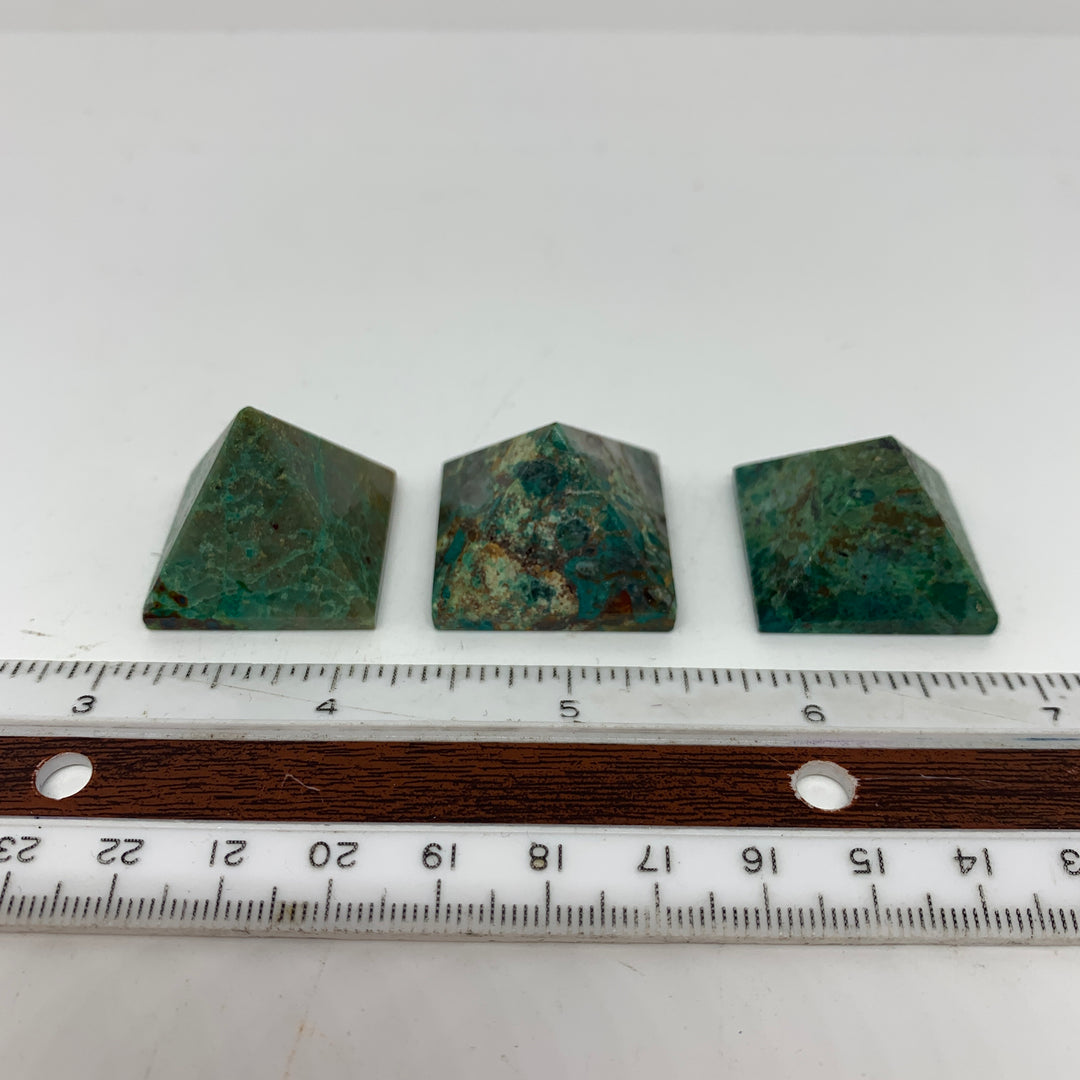 Chrysocolla Pyramid PY17-1