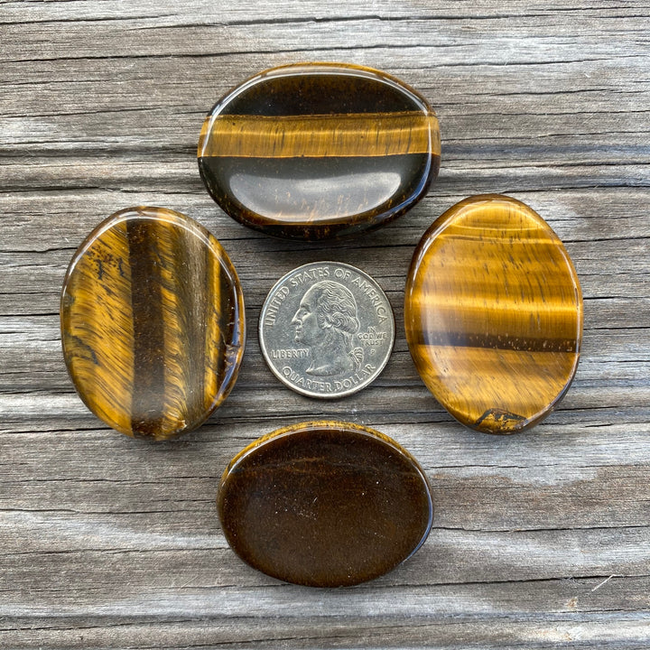 Tiger Eye Worry Stone