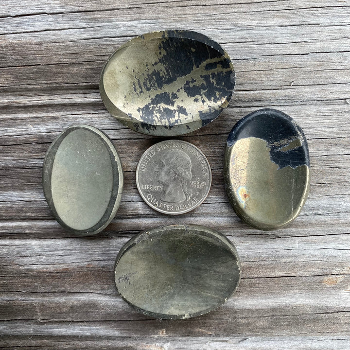 Pyrite Worry Stone