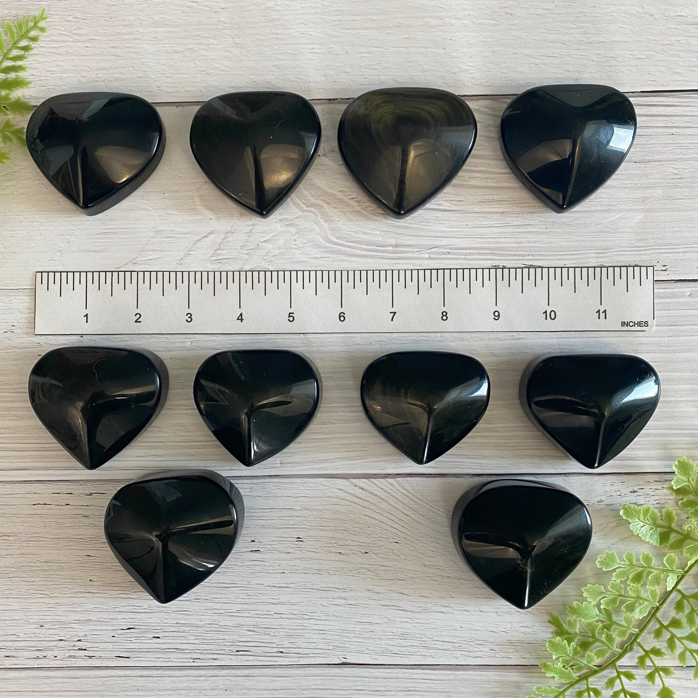 Goldsheen Obsidian Heart-HT15-5