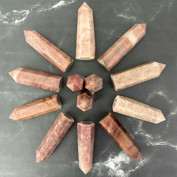 Strawberry Quartz Point PT43-6