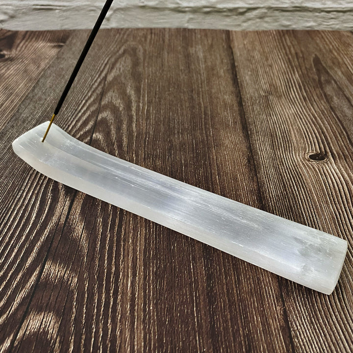 Selenite Incense Holder